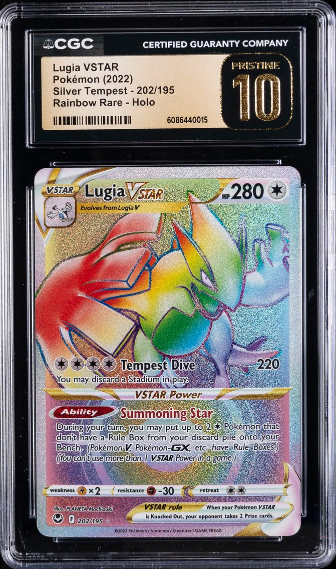 Graded Pikachu slab